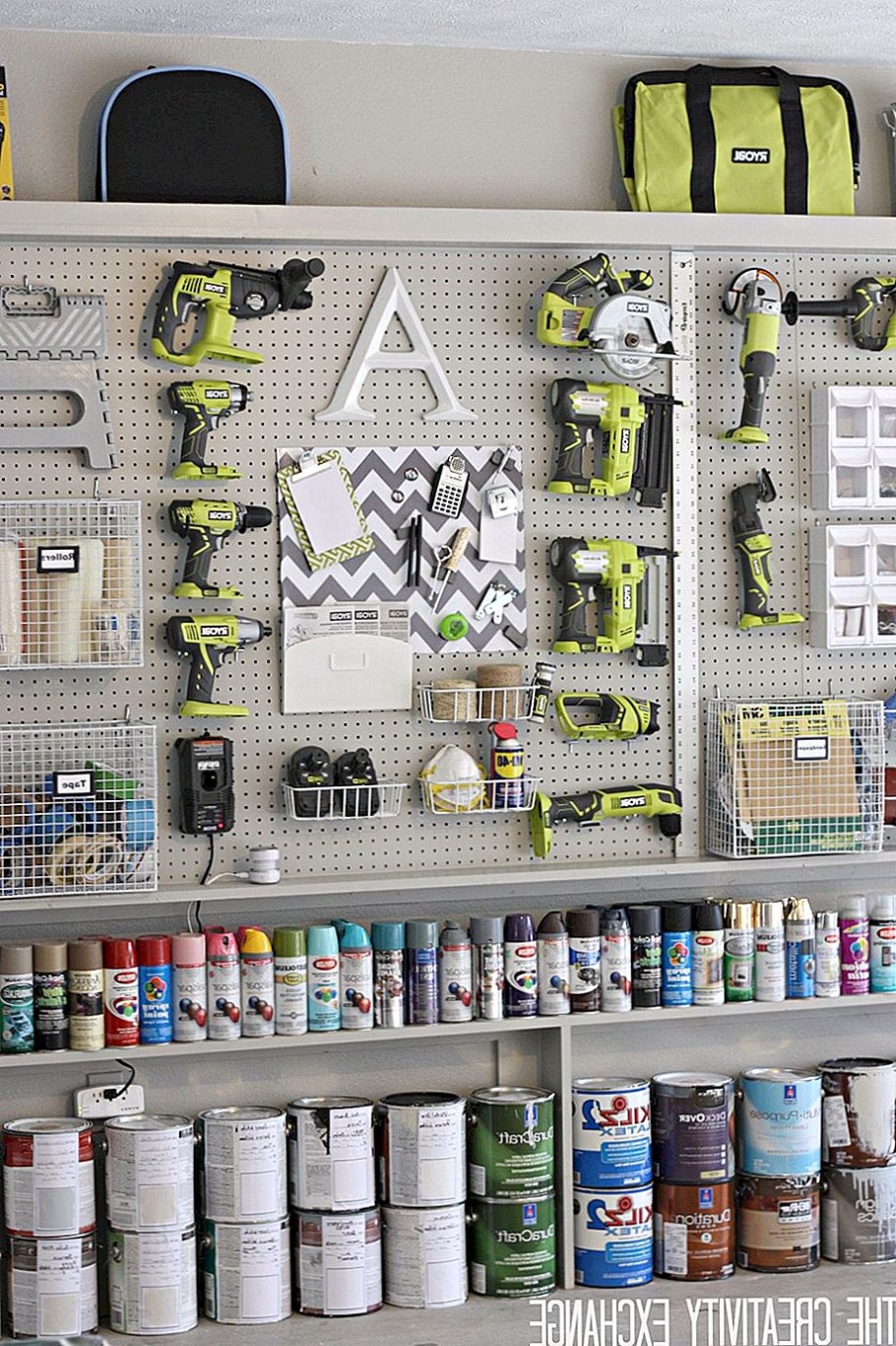 Организация пространства в гараже