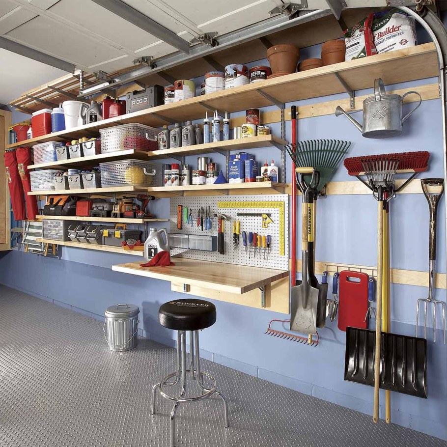 Стеллаж в гараж