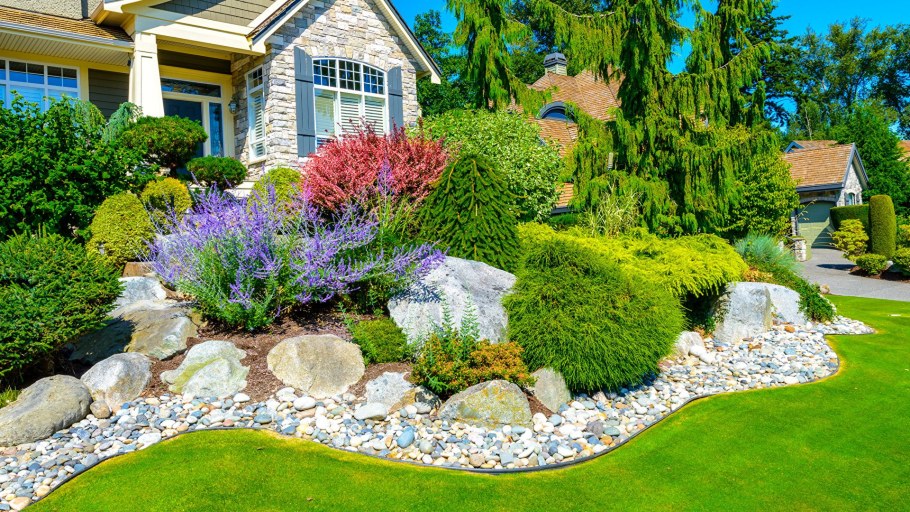 Альпинарий горный ручей