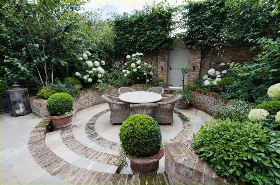 Ландшафт маленького участка