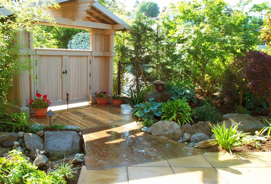 Ландшафт на даче