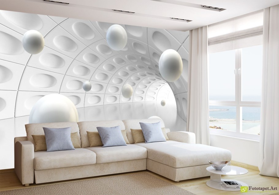 Фотообои 3d в интерьере
