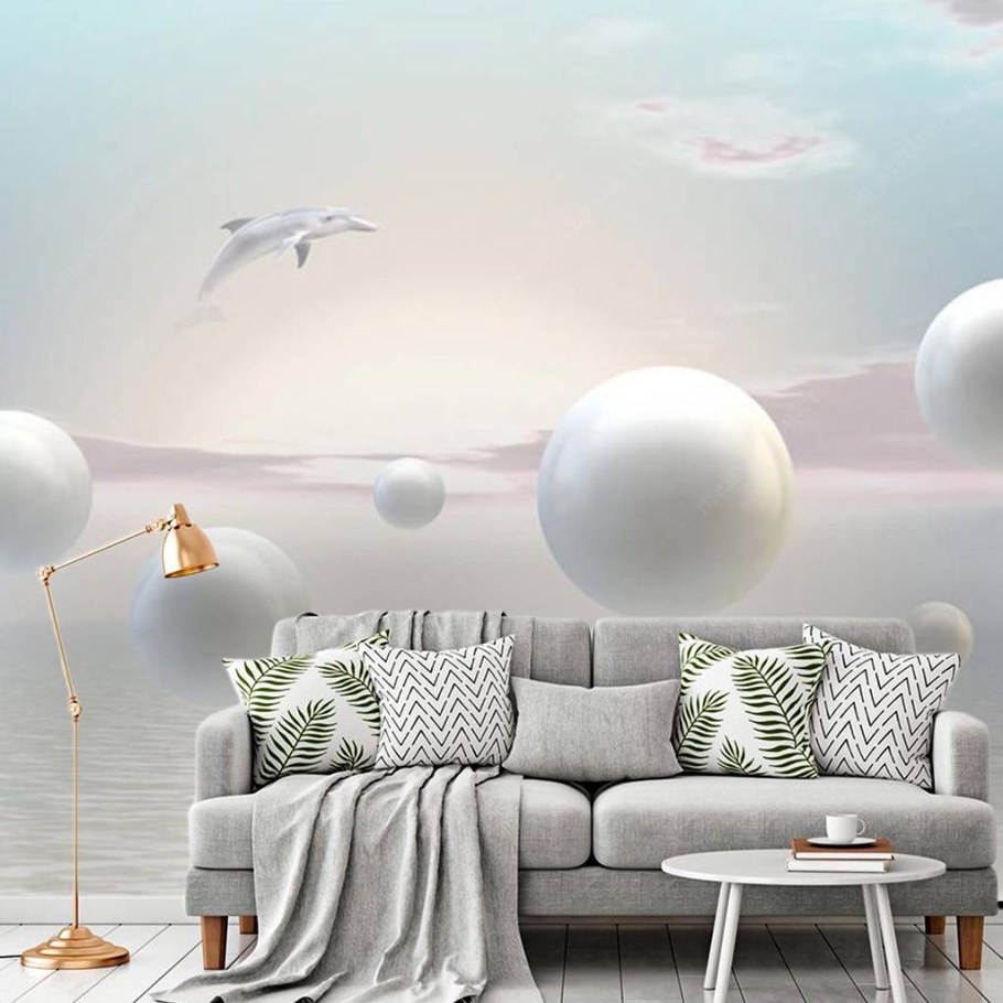 Фотообои с шарами