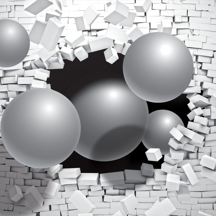 Фотообои 3д стена