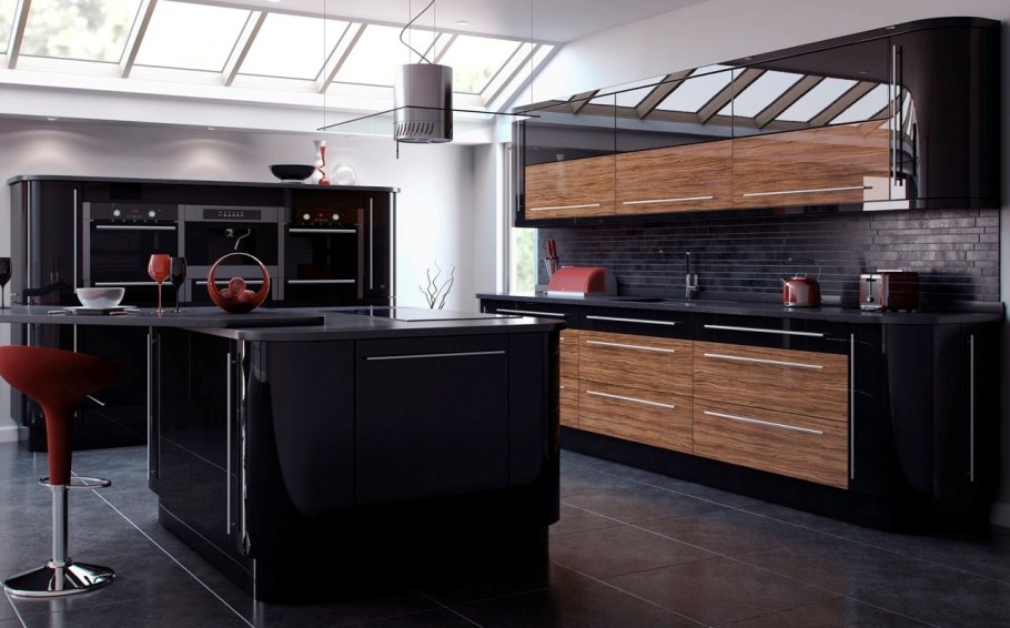 Кухня Black Gloss