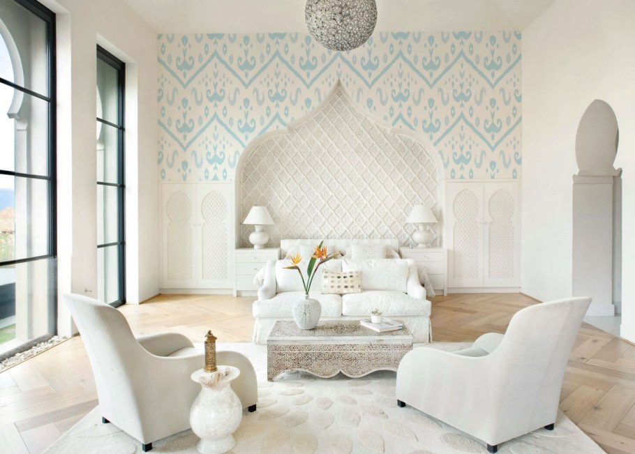Интерьер марокканский стиль спальняя