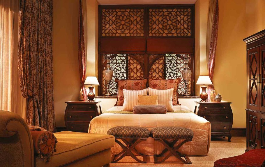 Интерьеры в Восточном арабском марокканском стиле