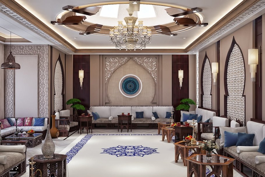 Потолок в стиле Марракеш