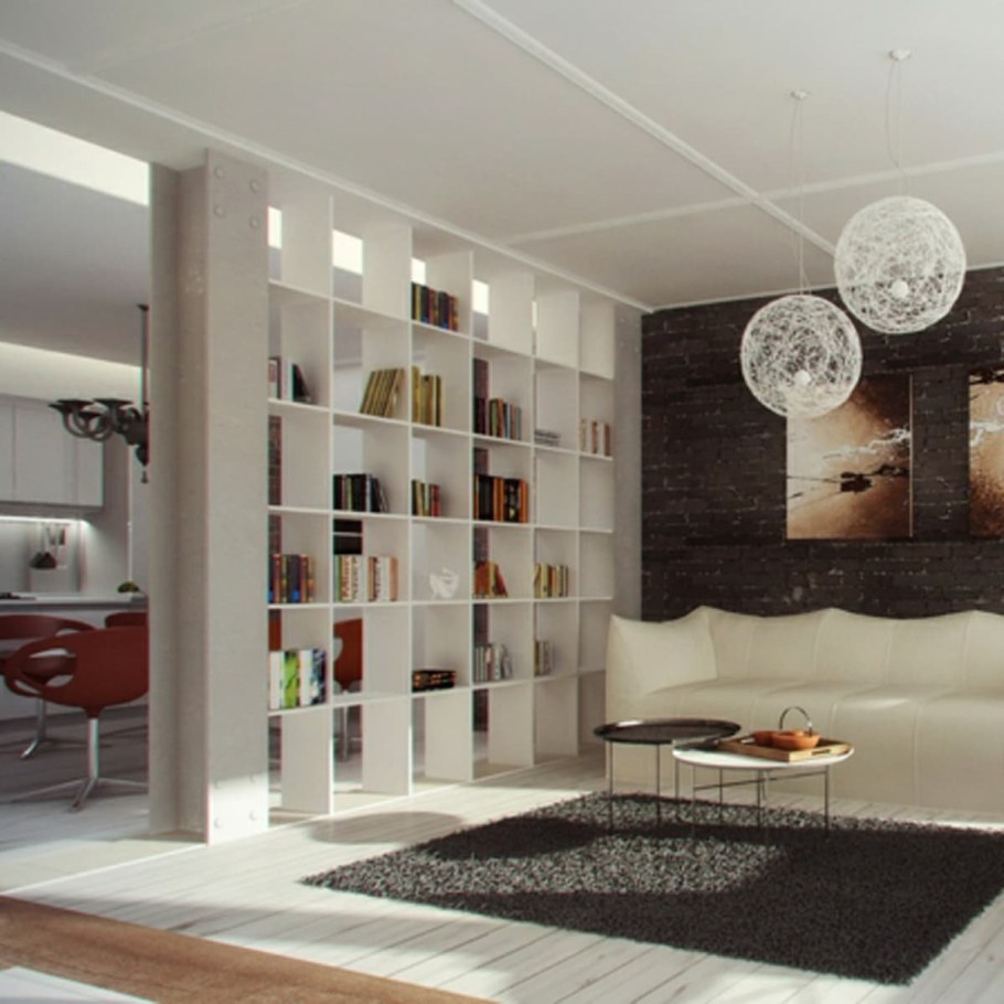 Декоративные перегородки в интерьере