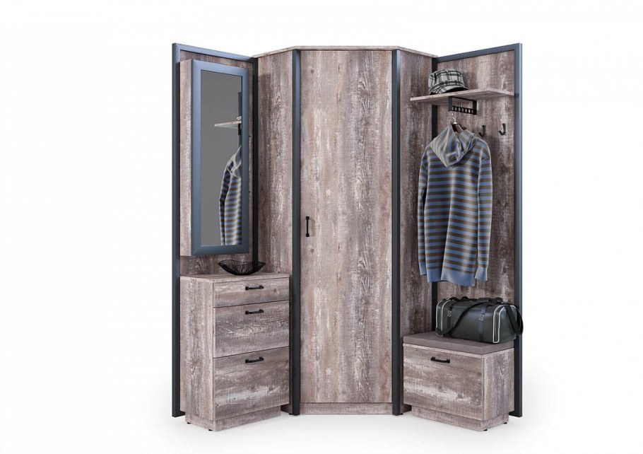 Прихожая лофт Сканд мебель