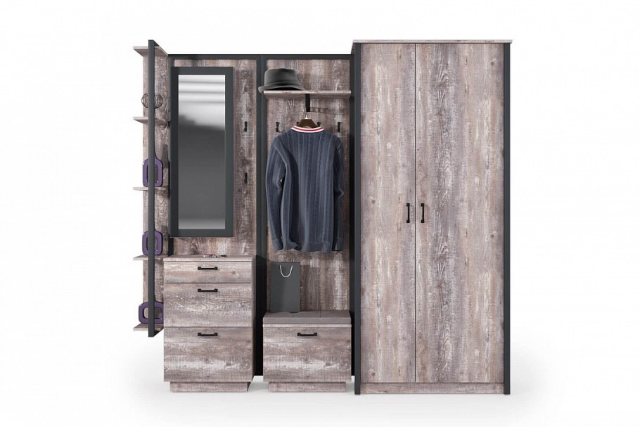 Прихожая лофт Сканд мебель