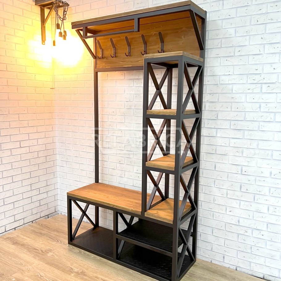 Прихожка ОСБ В стиле лофт