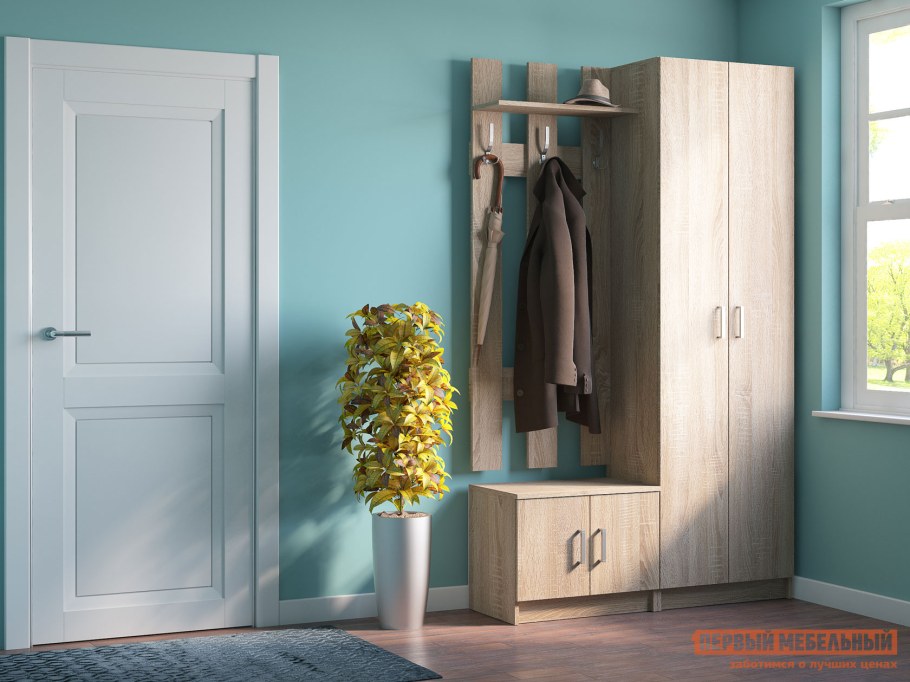 Прихожая Филида модульная дуб