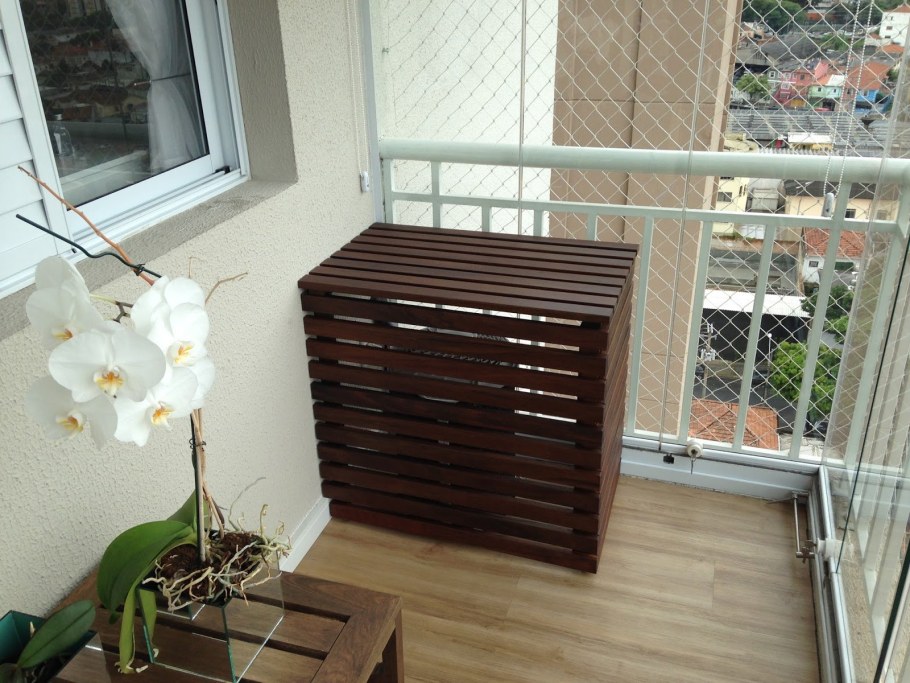 Решетка для кондиционера на балконе