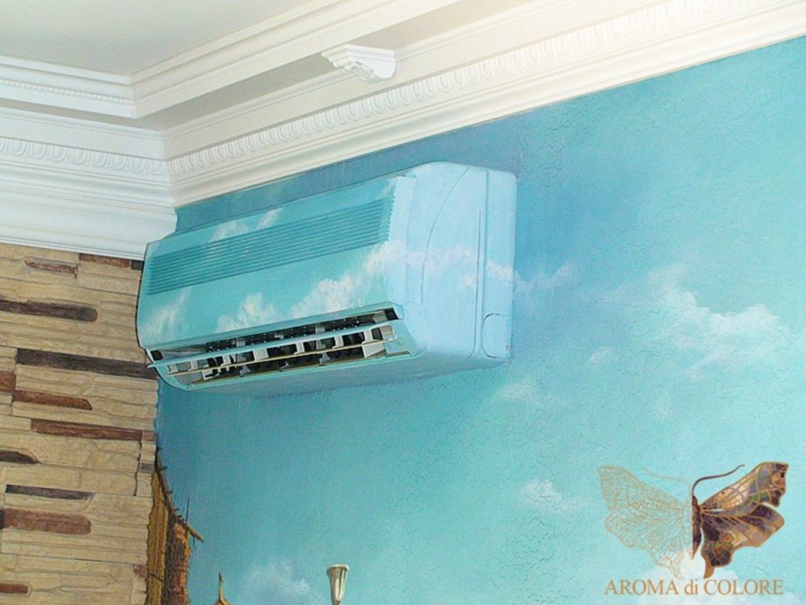 Кондиционер в интерьере