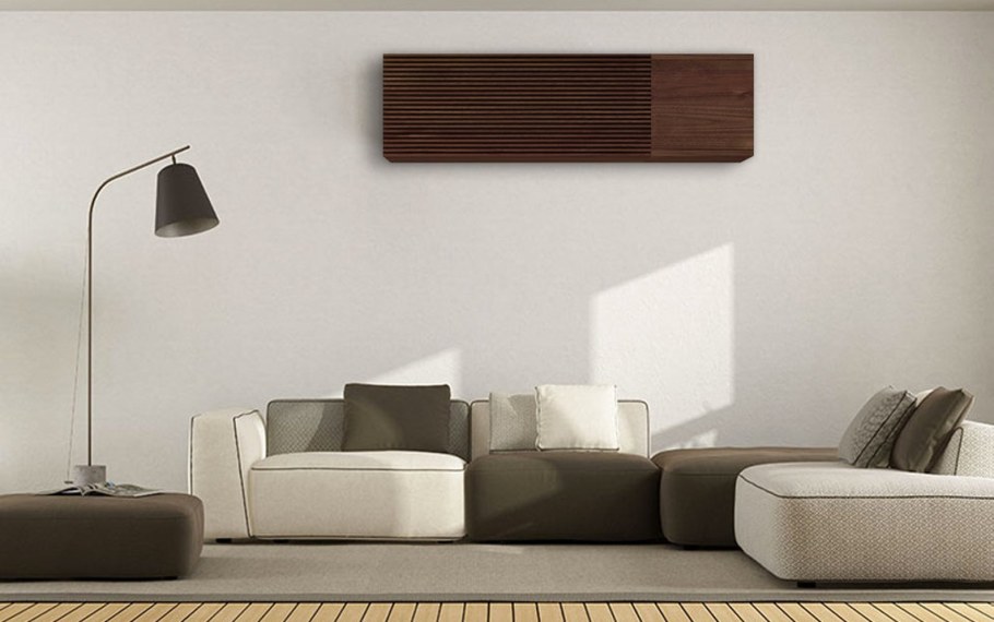 Декорирование сплит системы тканью