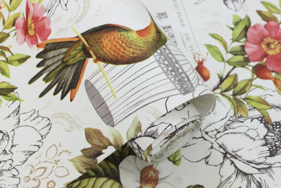 Обои с Колибри для стен