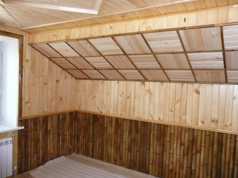 Обшить вагонкой