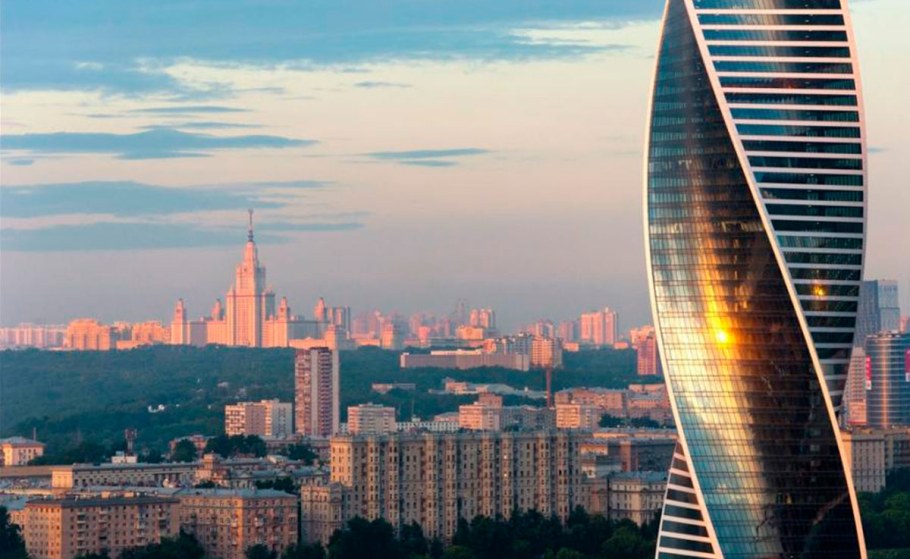 Башня Транснефть в Москва Сити