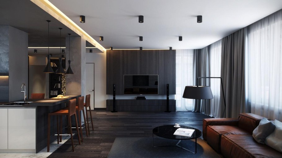 Гостиная Минимализм