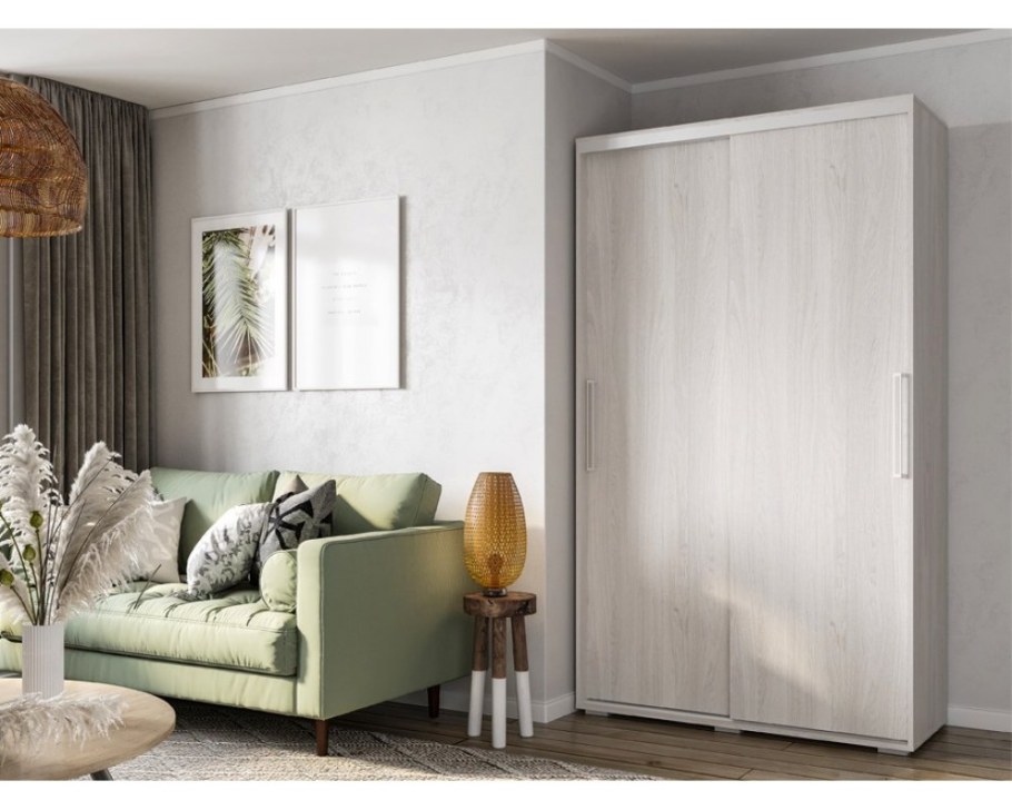 Шкаф-купе Тео ШКК-02 ясень белый