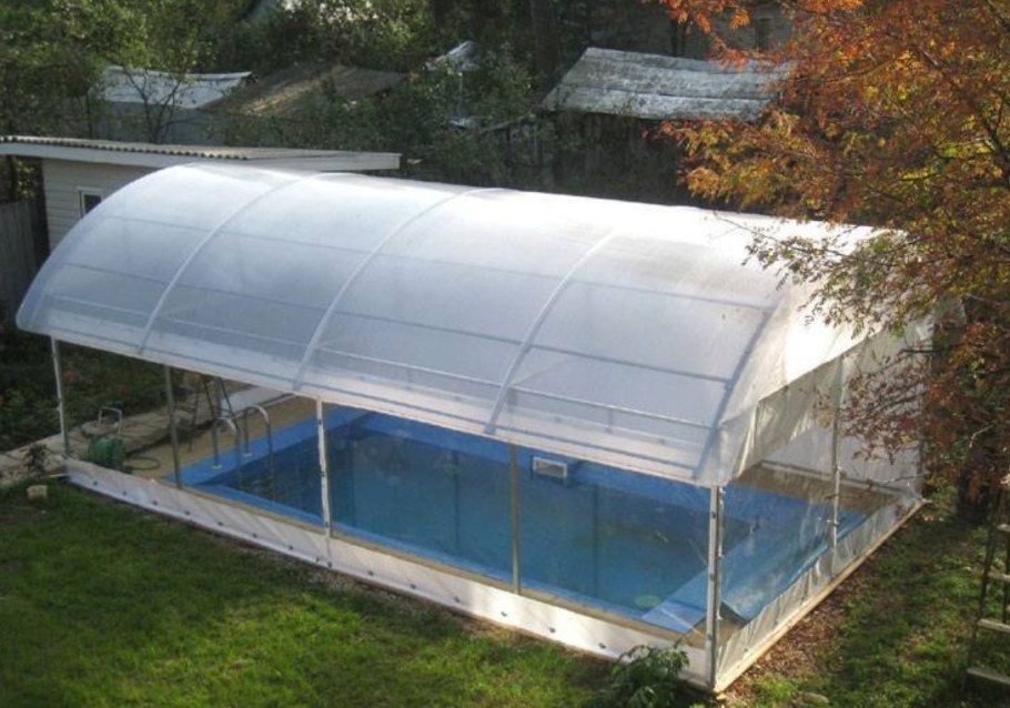 Навес для бассейна