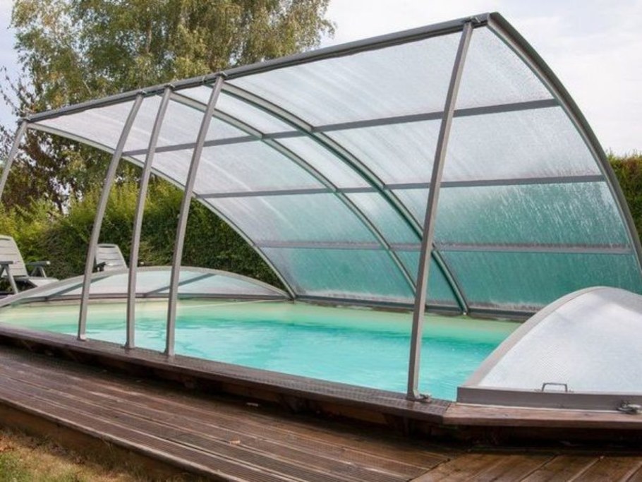 Павильон из поликарбоната для Азуро бассейн