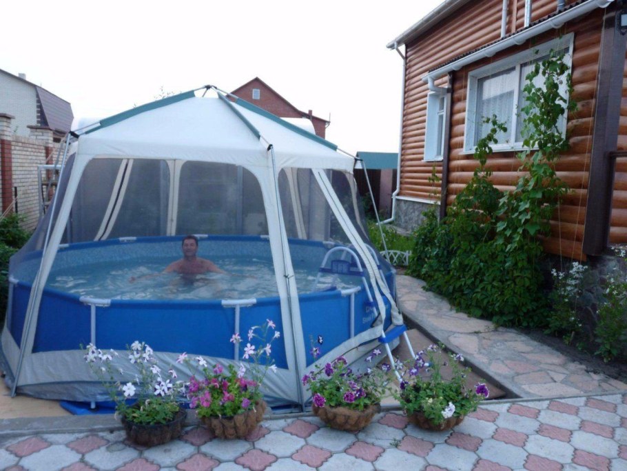 Бассейн на даче