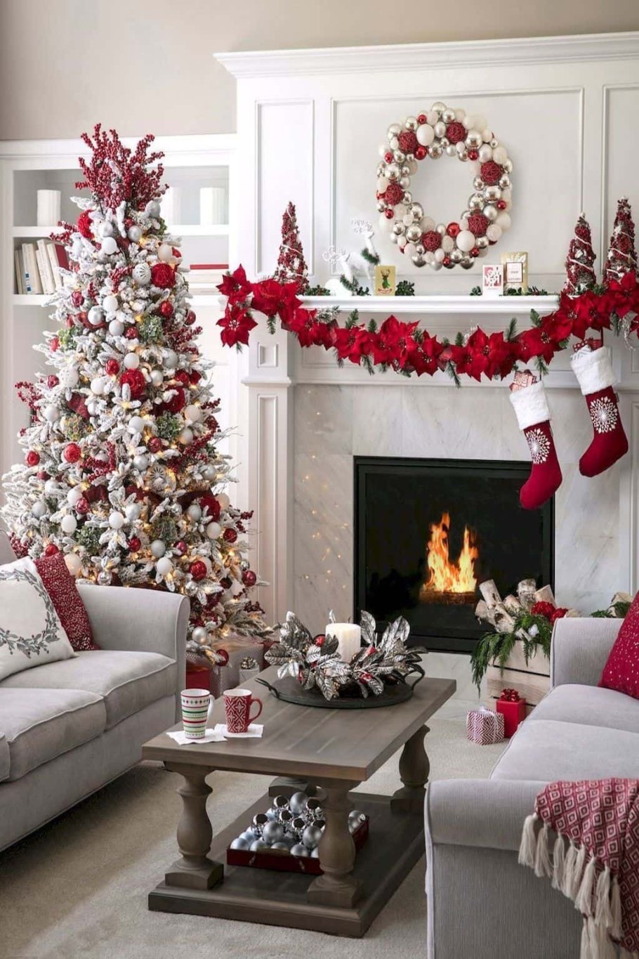 Новогодний декор интерьера