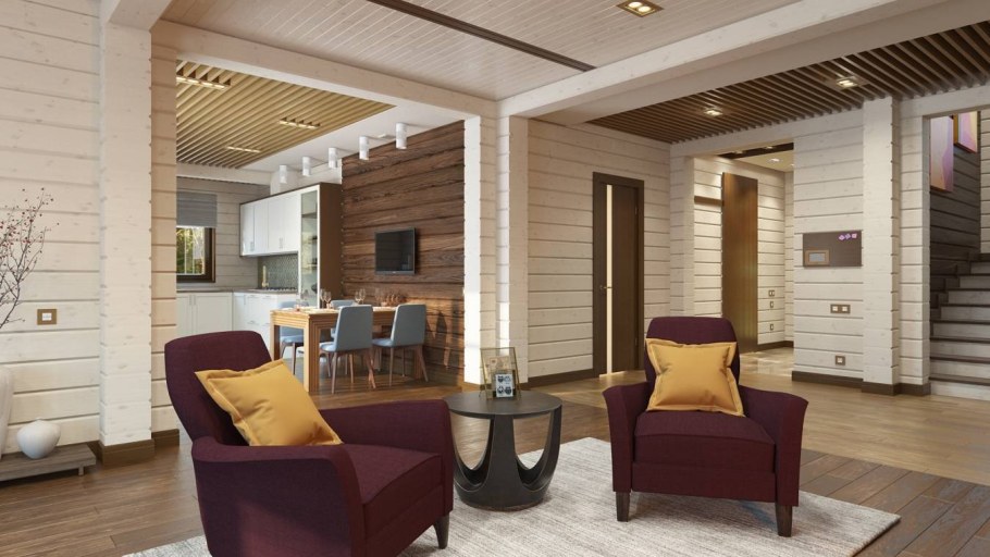 Готланд проект дома из клееного бруса