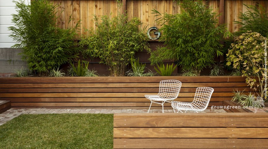 Подпорная стена декинг