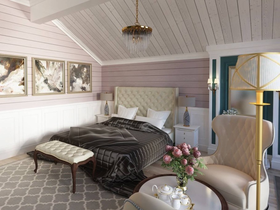 Крашеная вагонка штиль