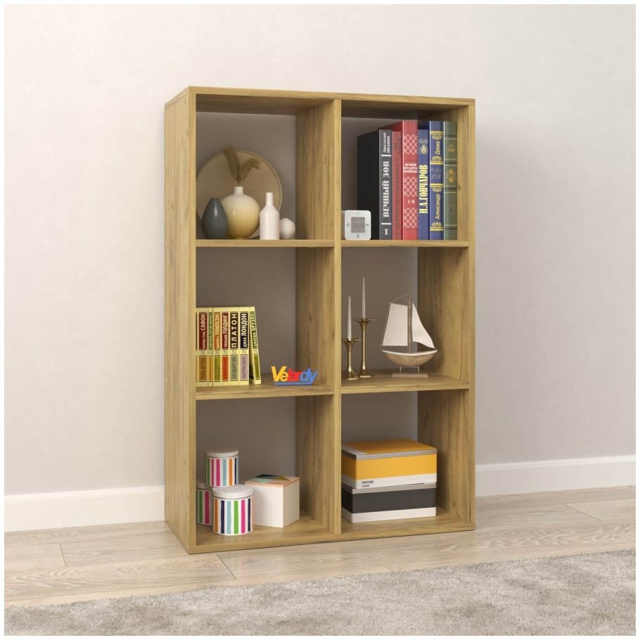 Стеллаж настенный, стеллаж модульный Science Lab, 80х25х175 см, velardy