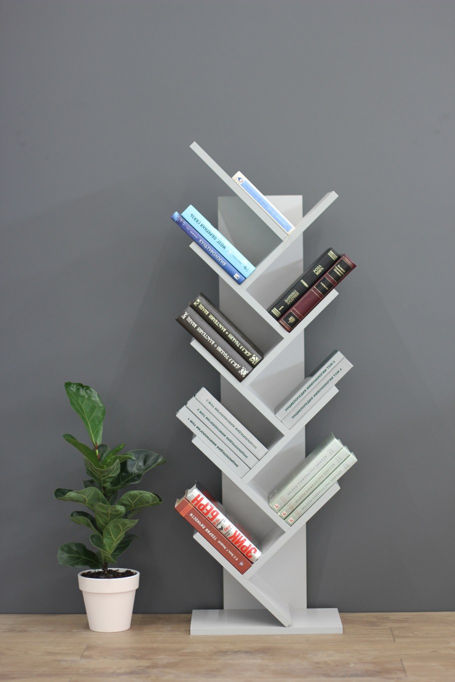 Стеллаж Агния.., 34х21.6х114 см, граникум