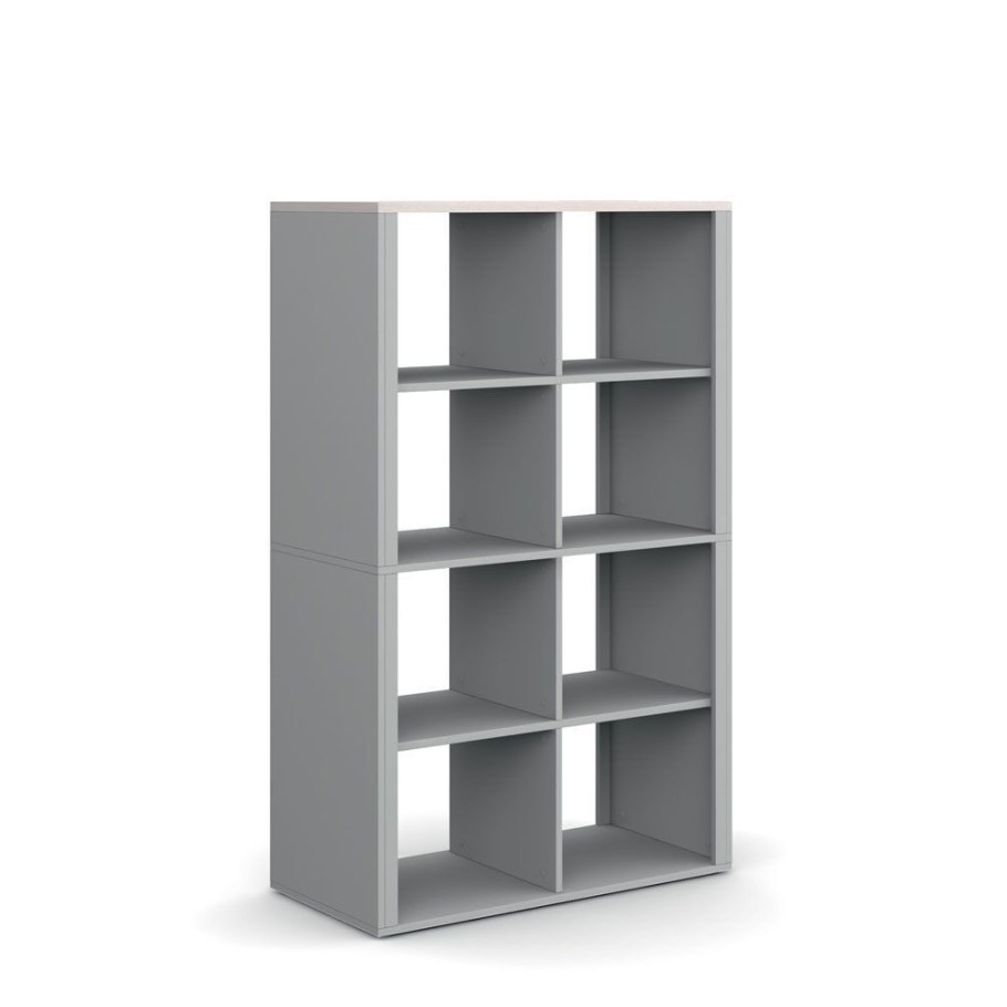 Стеллаж икеа белый 6 секций