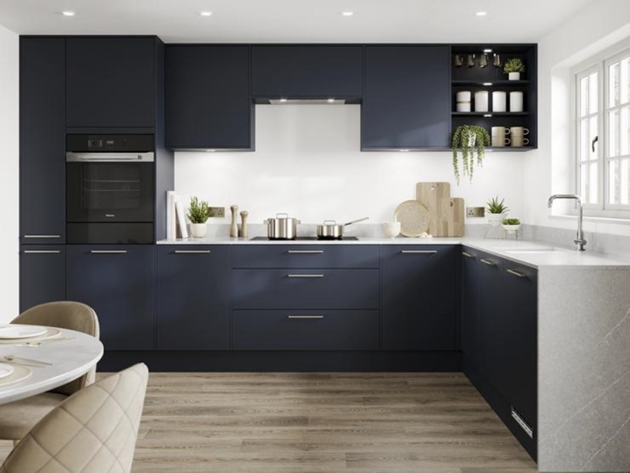 Цвет маренго в интерьере кухни