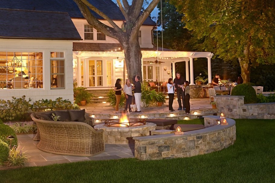 Американский дворик