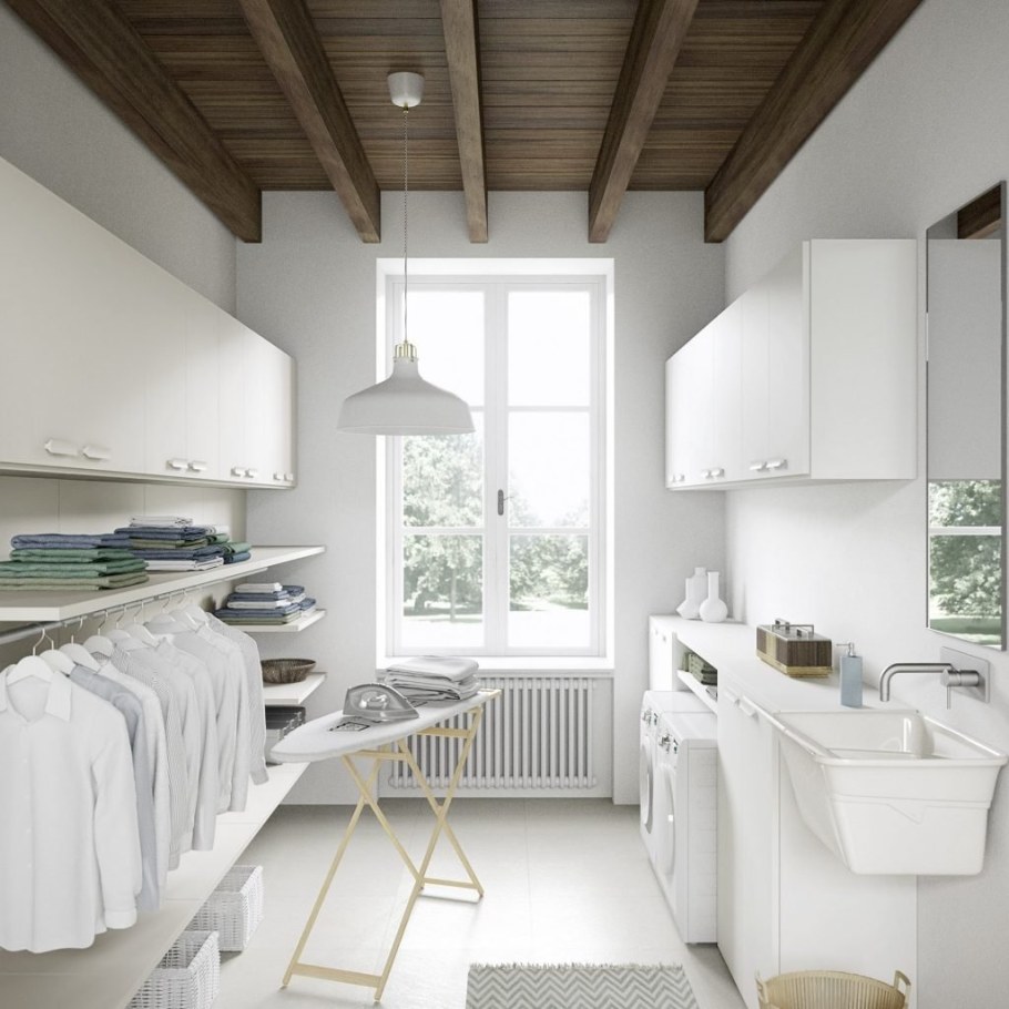 Постирочная комната в частном доме