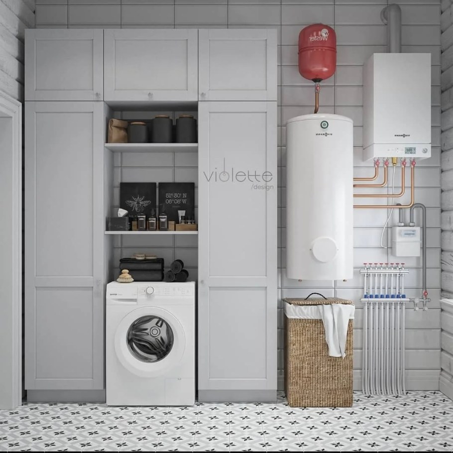 Постирочная в бойлерной