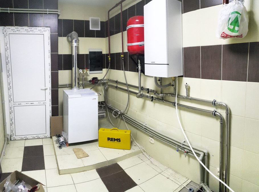 Отделка бойлерной