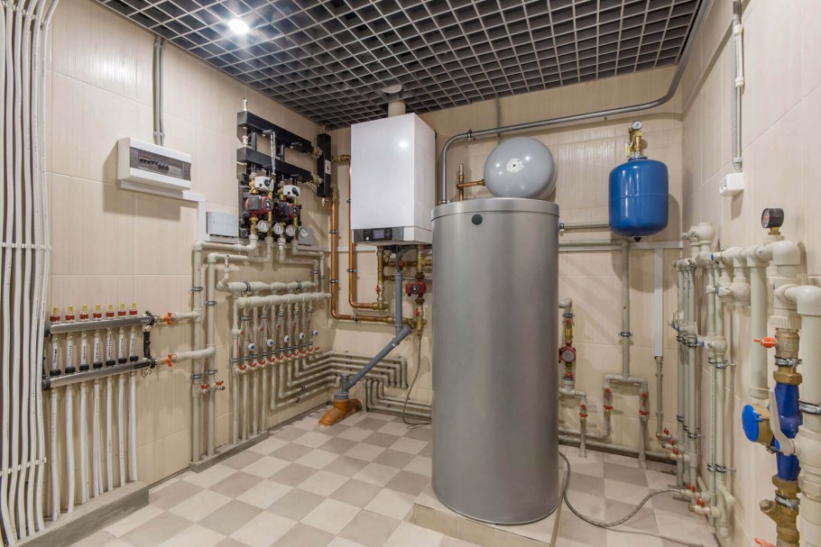 Система газоснабжения котельной 4 котла