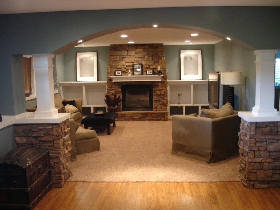 Цокольный этаж частного дома