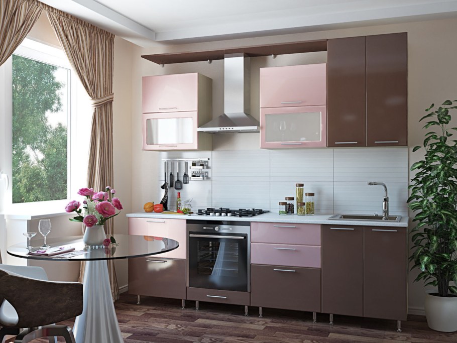 Кухня олива угловая 2100х1800