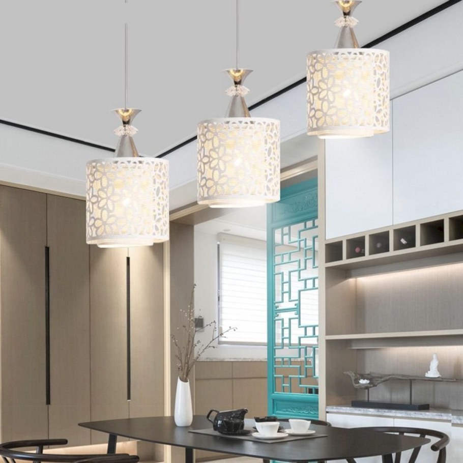 Люстра висячая современная