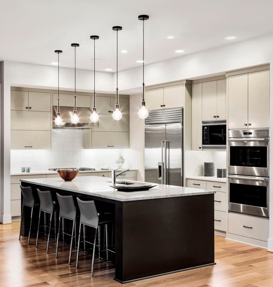 Освещение на кухне