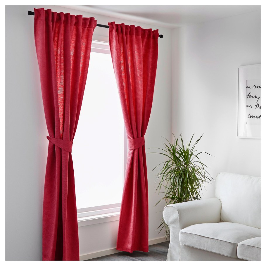 Гардины икеа БЛЕКВИВА