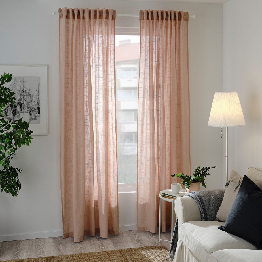 Тонкие шторы