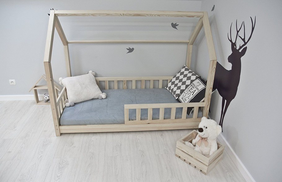 Монтессори кровать для новорожденных