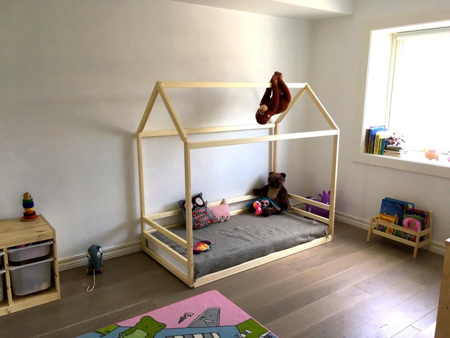 Кровать по методике Монтессори