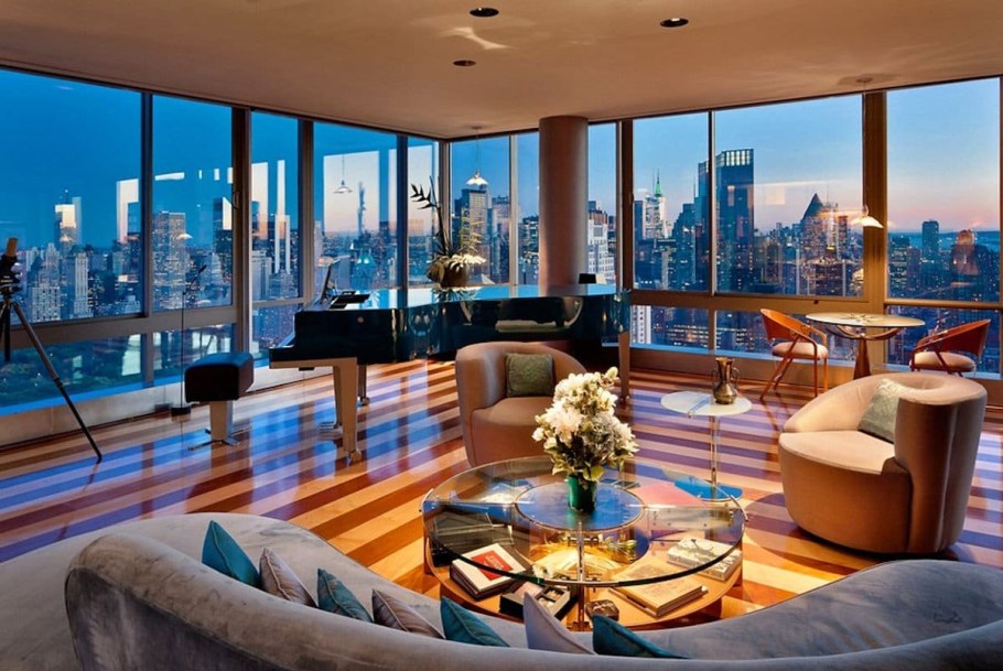 Пентхаус в Нью Йорке на Манхэттене